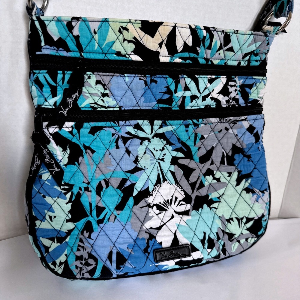 Vera Bradley Hipster Crossbody Camofloral Bag Floral Cotton Travel Boho Shoulder